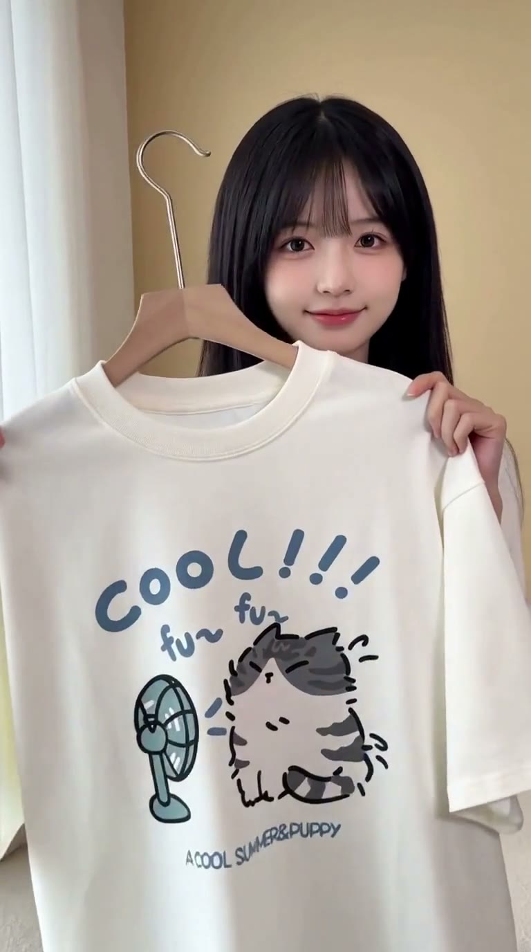 猫印花T 电商口播 视频